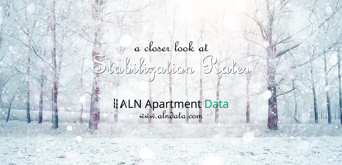 A Closer Look at Stabilization Rates ALN Apartment Data