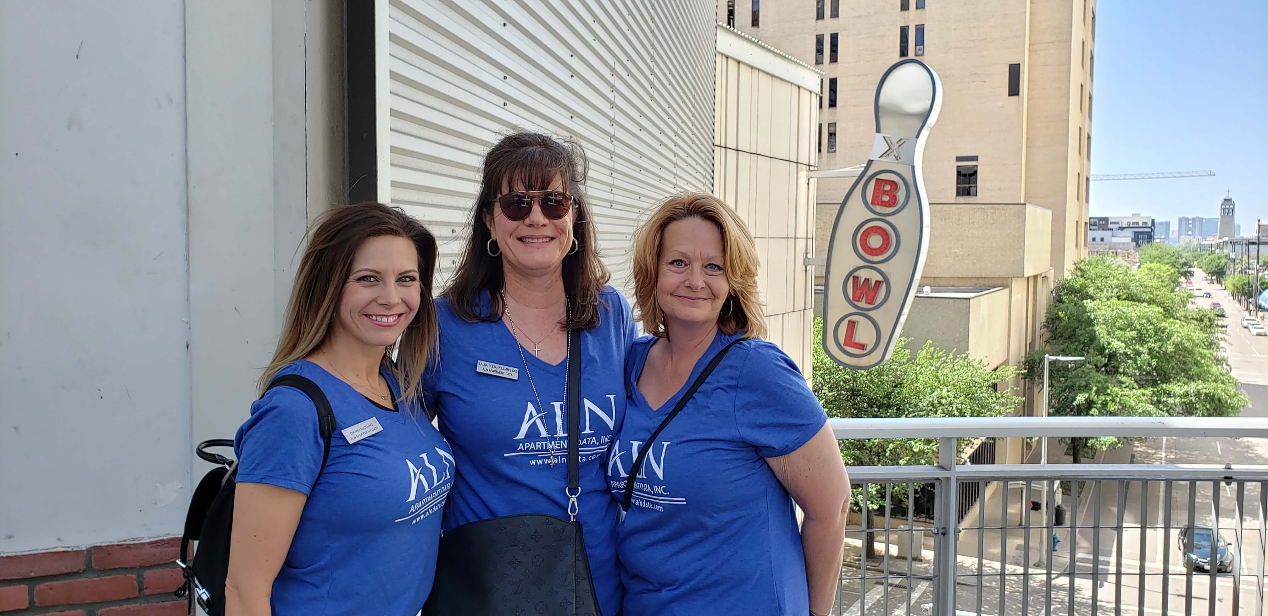 Picture of Dianna McClung, Laura Williams, and Brenda Mallory at 2019 TAA
