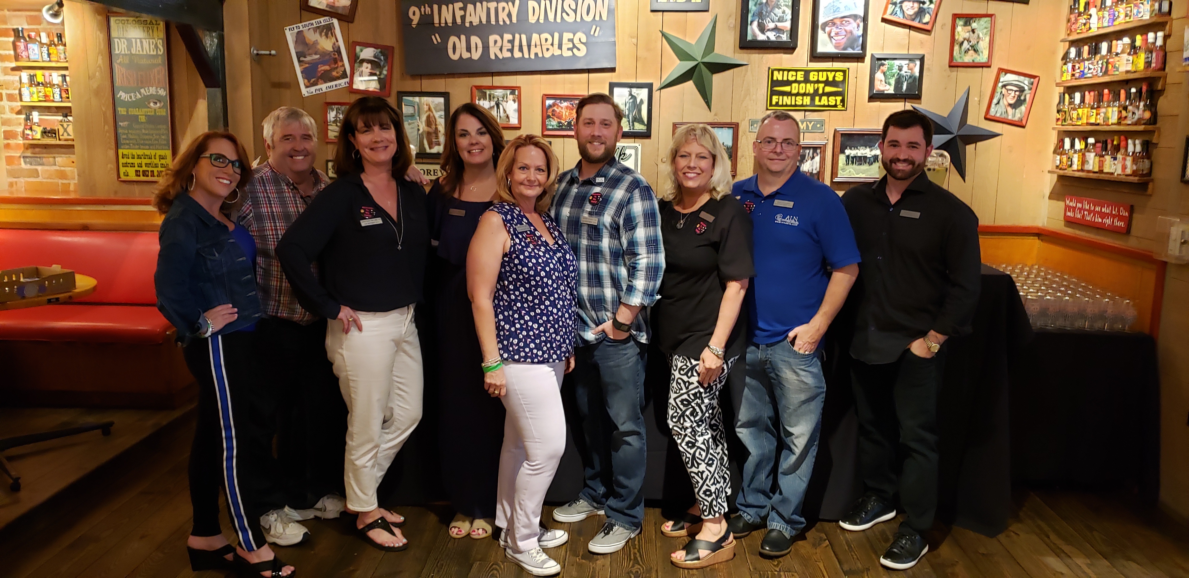 Team ALN at Bubba Gump in Denver, Colorado