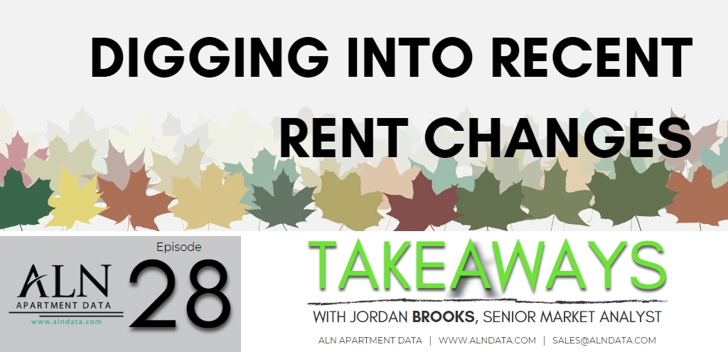 Senior Market Analyst, Jordan Brooks, shares final thoughts on the November 2022 article, Digging Into Recent Rent Changes.