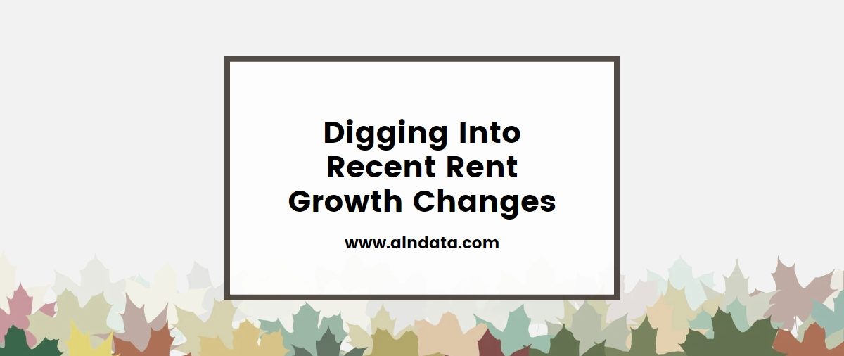 Digging Into Recent Rent Changes
