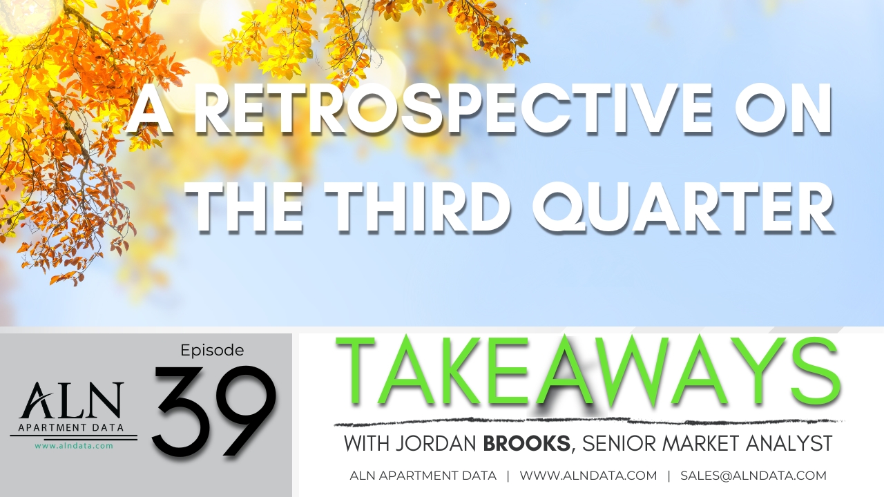 Senior Market Analyst, Jordan Brooks, shares final thoughts on the October 2023 article, A Retrospective on the Third Quarter.