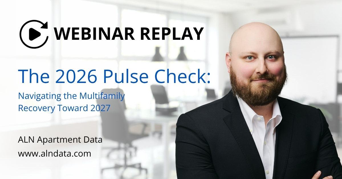 The 2026 Pulse Check Navigating the Multifamily Recovery Toward 2027